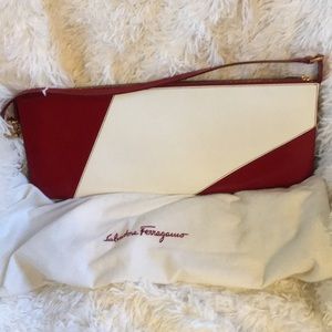 Salvatore Ferragamo small clutch/shoulder bag